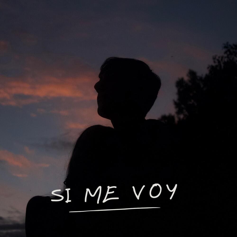 Portada de la canción "Si me voy" de Lucasss