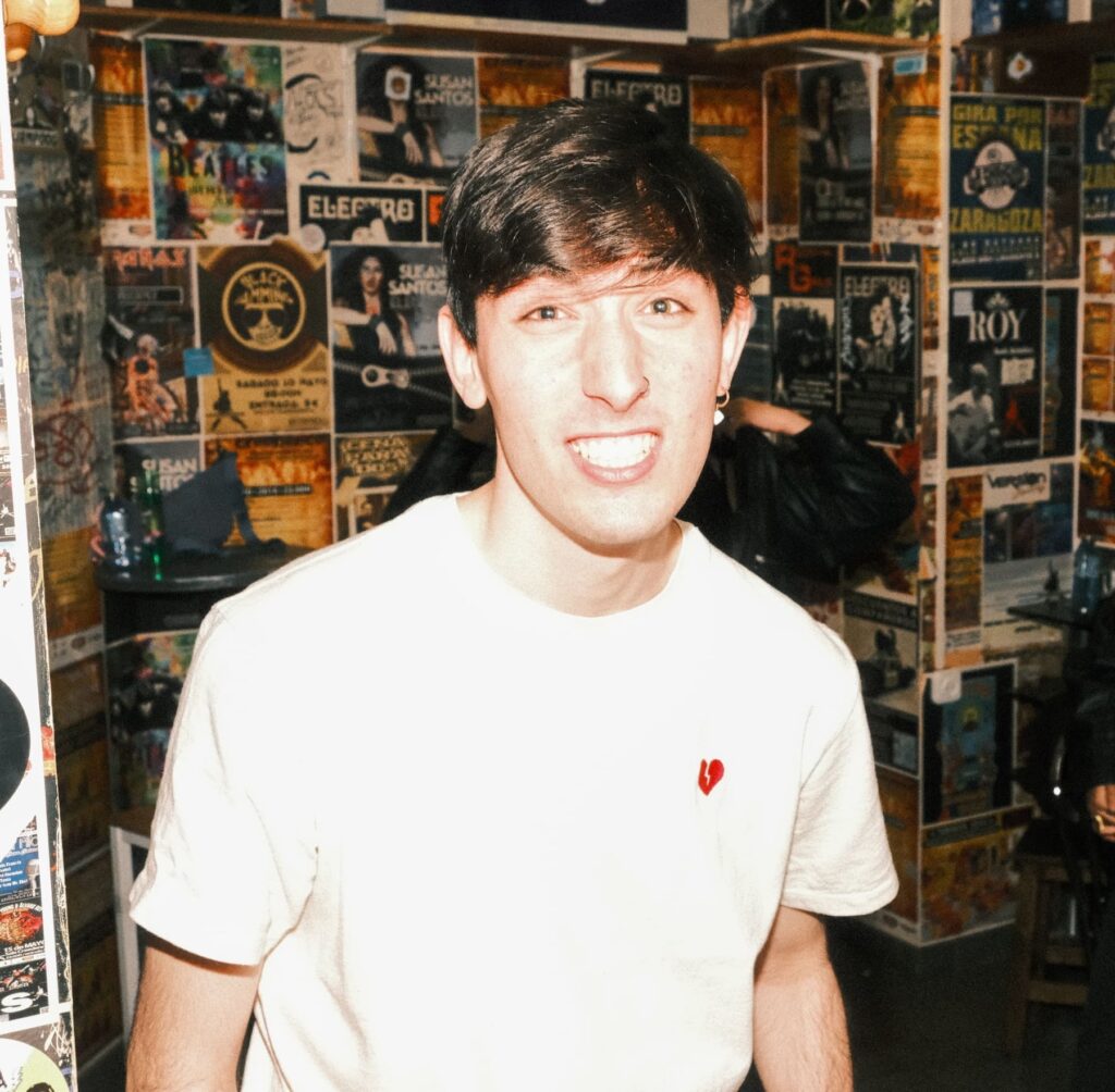 Lucasss en el backstage del concierto de Darki del 25 de Abril en la Sala Creedence